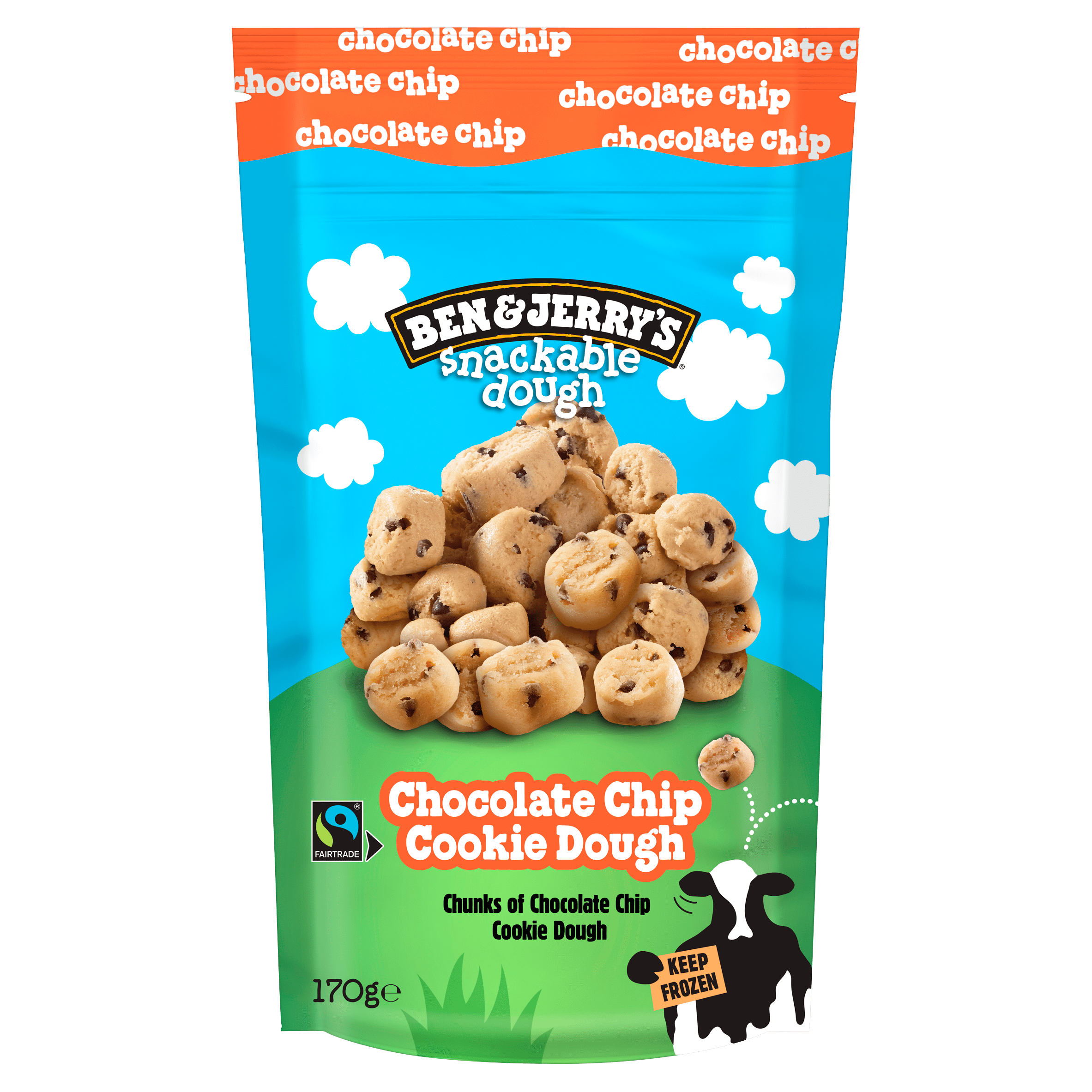 Ben&Jerry's Chocolate Chip Cookie Dough Chunks Per Zak 170 G