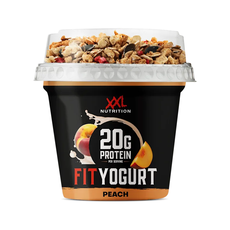 XXL Fit Yoghurt granola perzik