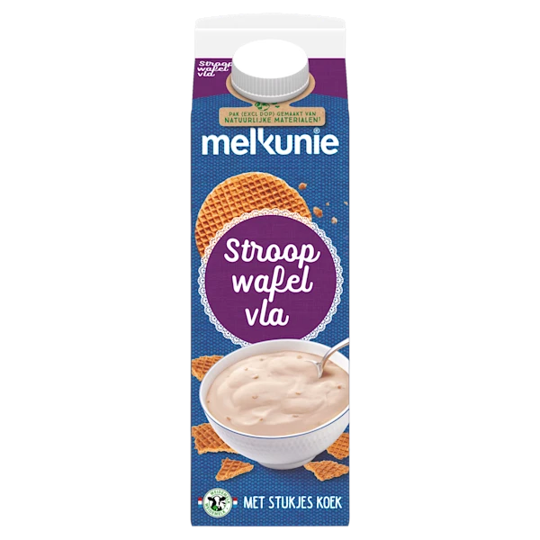 Melkunie Stroopwafel vla
