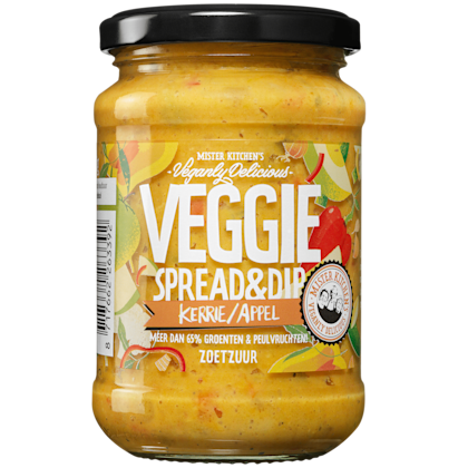 Veggie spread & dip kerrie appel