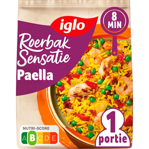 Iglo Roerbaksensatie Paella