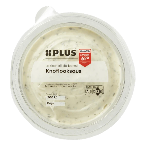 PLUS Knoflooksaus
