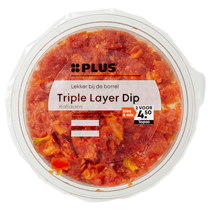 Triple layer dip Italiaans