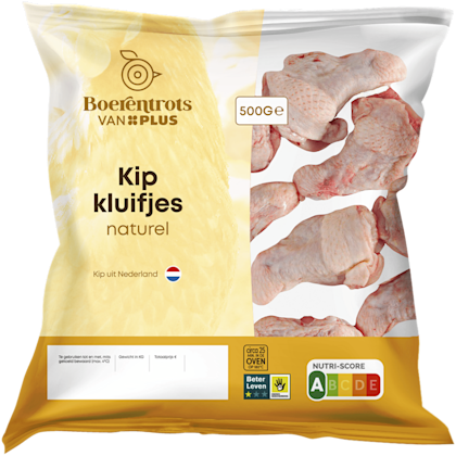 Kipkluifjes naturel