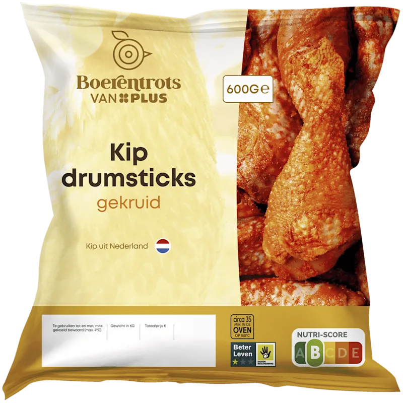PLUS Boerentrots Kipdrumsticks gekruid