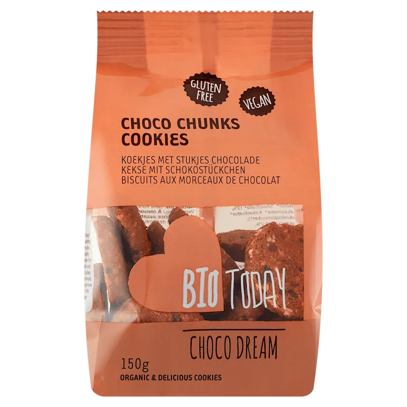 BioToday Choco Chunk Cookies biologisch