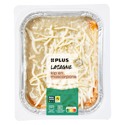 Lasagne kip mascarpone - PLUS