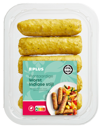 Plantaardige Worst Indiase stijl - PLUS