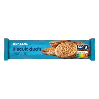 Biscuit duo's vanille