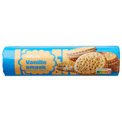 Biscuit duo's vanille - PLUS
