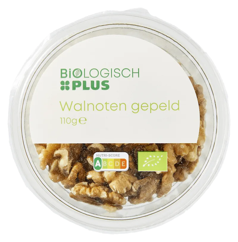 Biologisch PLUS Walnoten gepeld biologisch
