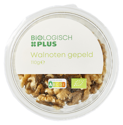 Walnoten gepeld biologisch