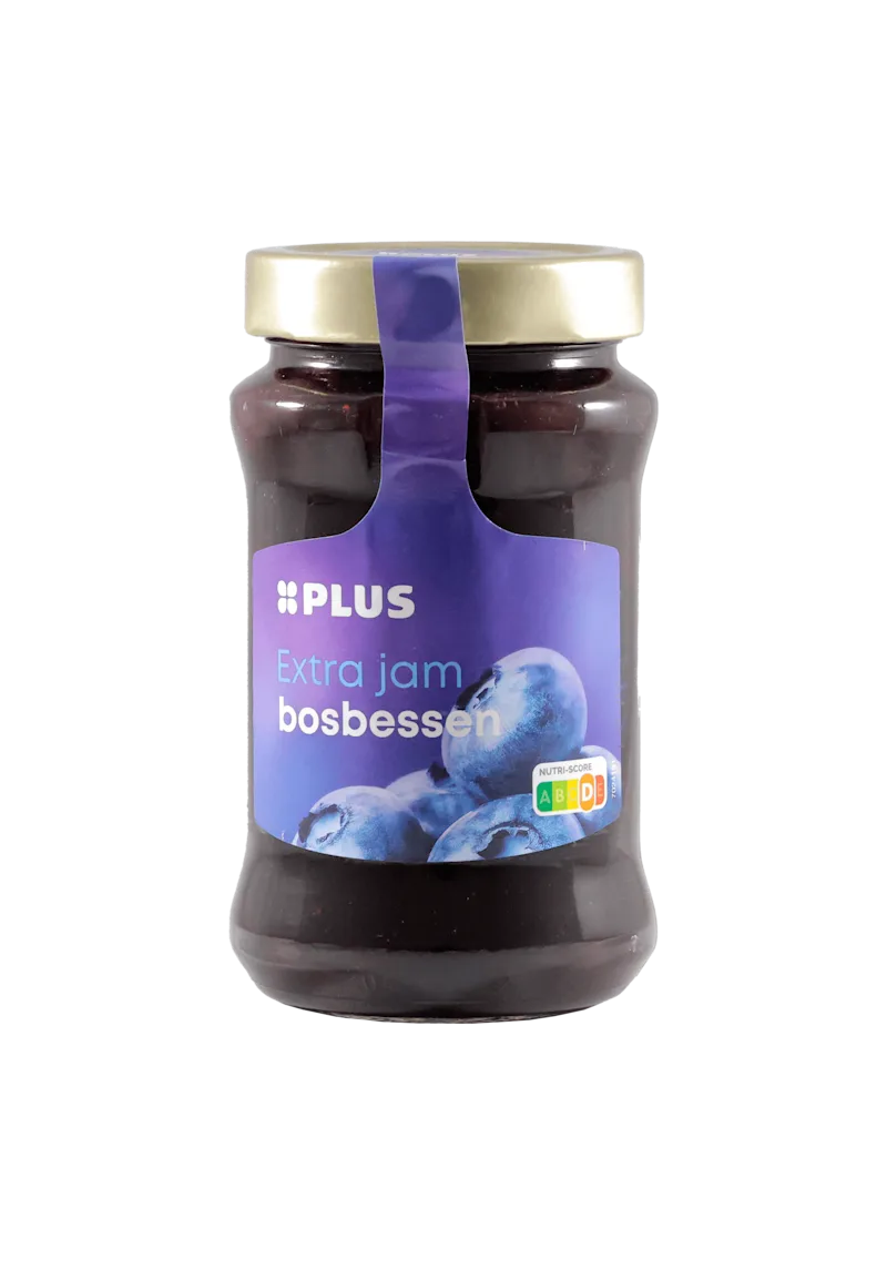 PLUS extra jam bosbes