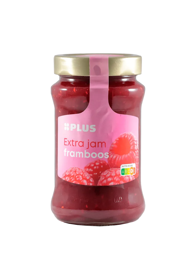 PLUS extra jam framboos