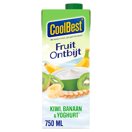 Fruitontbijt kiwi-banaan