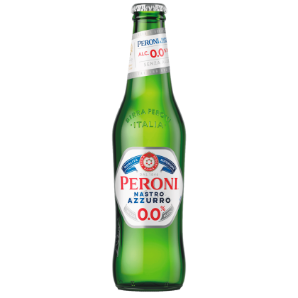 Peroni Nastro Azzuro bier fles 0.0