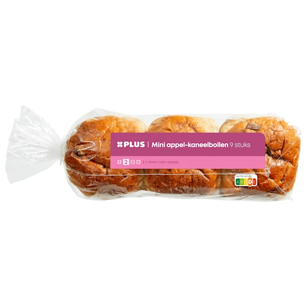 PLUS Mini appel kaneel bollen