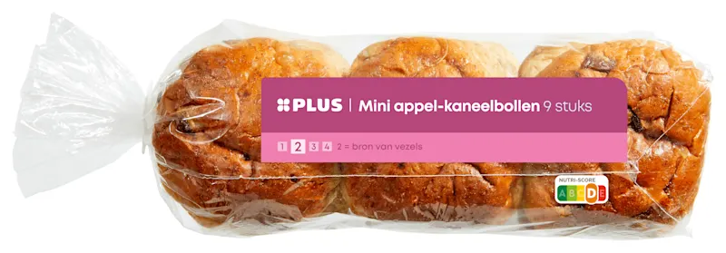 PLUS Mini appel kaneel bollen