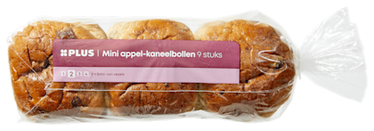 Mini appel kaneel bollen
