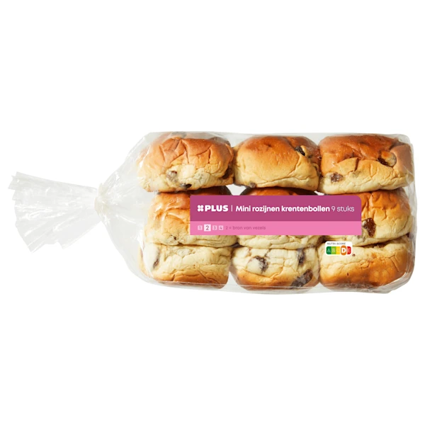 PLUS Mini krenten rozijnen bollen