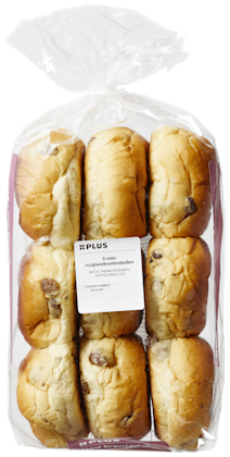 Mini krenten rozijnen bollen