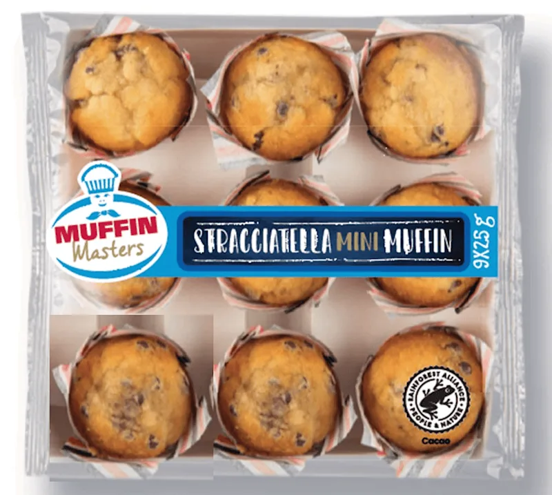 Muffin Masters Mini muffins vanille met chocochips