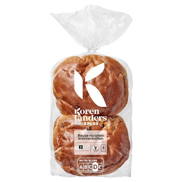 PLUS Korenlanders Reuze krenten rozijnen bollen