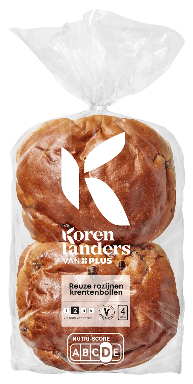 PLUS Korenlanders Reuze krenten rozijnen bollen