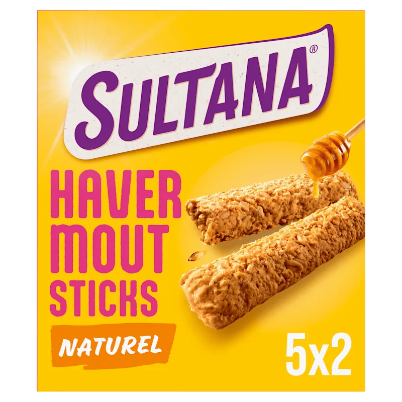 Verkade Sultana havermout sticks naturel
