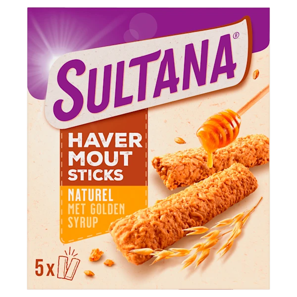 Verkade Sultana havermout sticks naturel