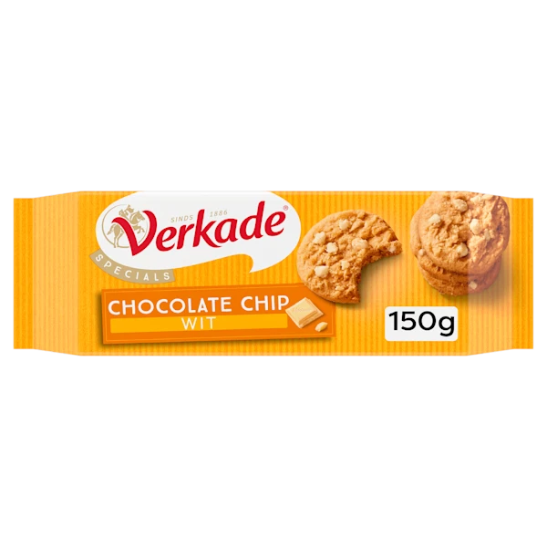 Verkade Chocolade chip wit