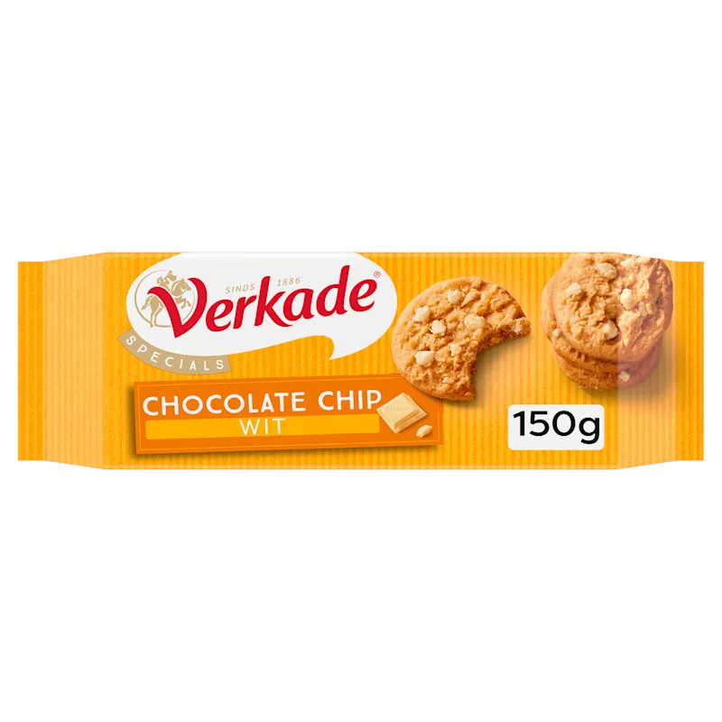 Verkade Specials Chocolate Chip Wit 150 g