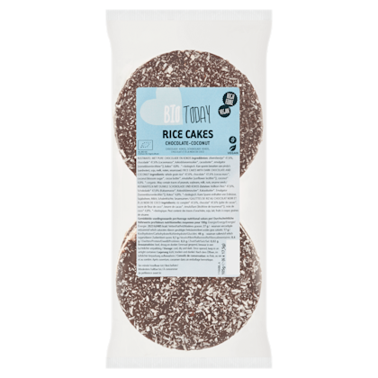Vegan ricecakes choco-coco bio