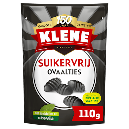 Suikervrij zoute ovaaltjes