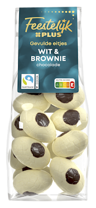Paaseitjes wit brownie