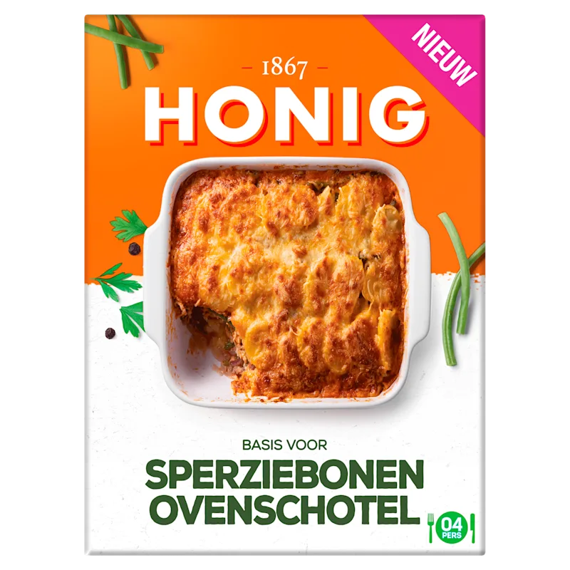 Honig Basis voor sperziebonen ovenschotel