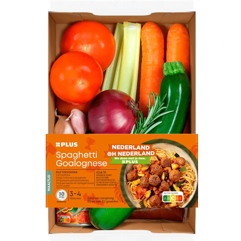 PLUS Verspakket Spaghetti Goalognese