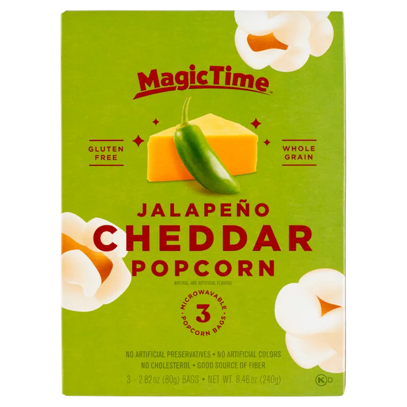 Magic Time Jalapeno popcorn