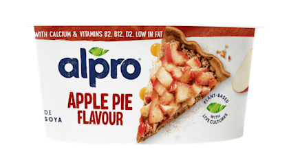 Plantaardige variatie op Yoghurt Apple