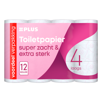 Toiletpapier 4-laags