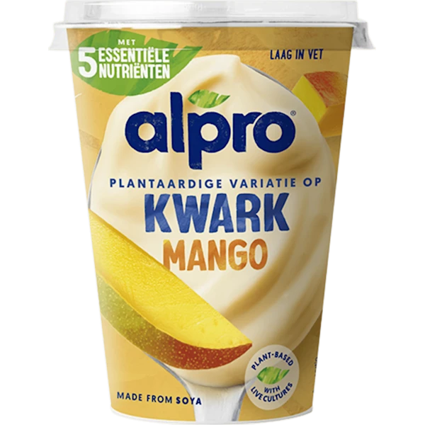 Alpro Plantaardige variatie op kwark Mango