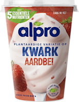 Alpro Plantaardige Variatie op Kwark Aardbei