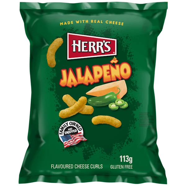 Herr's Jalapeno curls