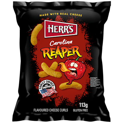 Herr's Carolina reaper curls