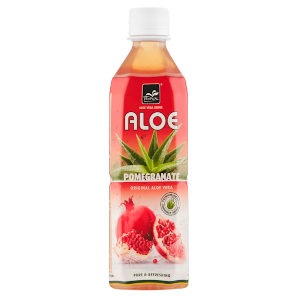 Tropical Aloe vera granaatappel drink