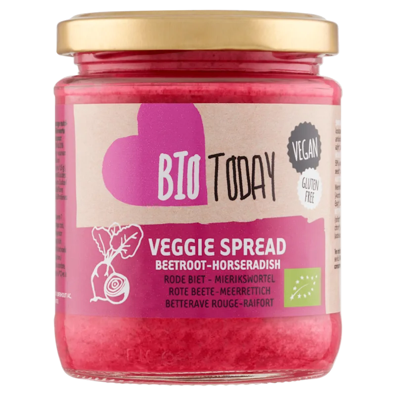 BioToday Veggie Spread Rode Biet-Mierikswortel 235 g
