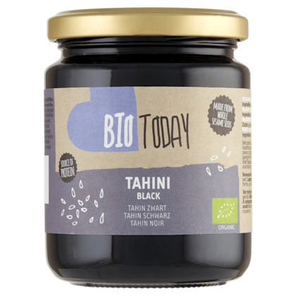 Zwarte tahin bio