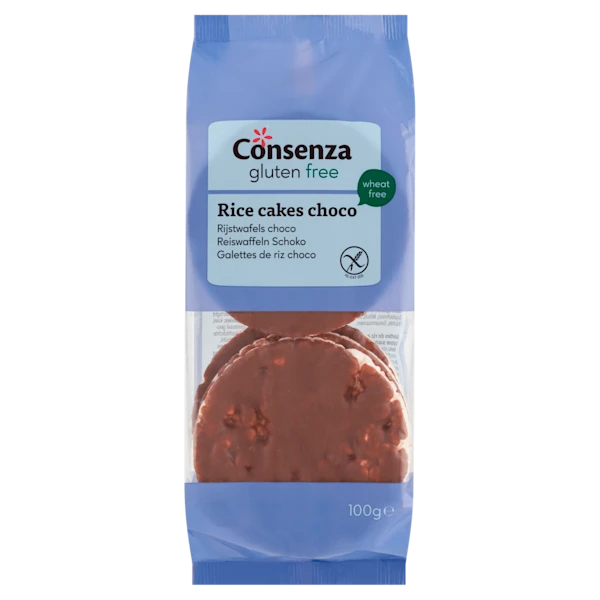 Consenza GV Rijstwafels choco vegan bio