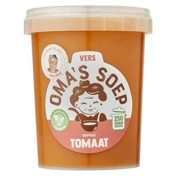 Oma's Soep Romige tomatensoep