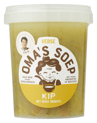 Oma's Soep Kip met verse groentes